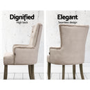 Dining Chairs French Provincial Chair Velvet Fabric Timber Retro Camel