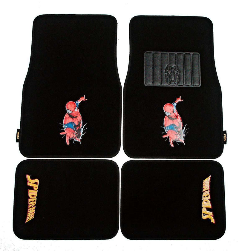 MARVEL AVENGERS 4-Piece Car Mat - SPIDER-MAN