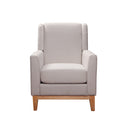 Emily Arm Chair Beige Colour