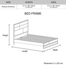 Hannah Bedframe Queen Size
