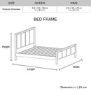 Noe Bedframe King Size