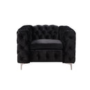 Jacques 1 Seater Black Colour