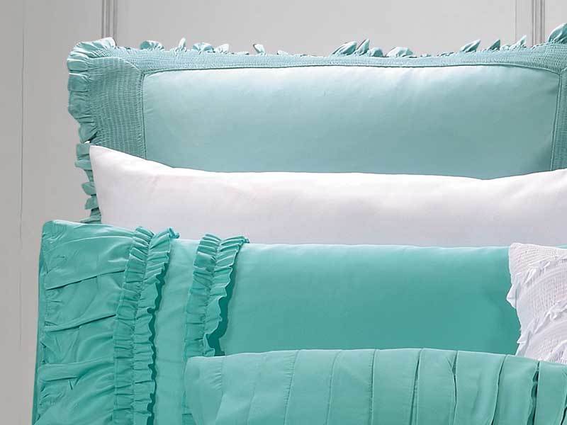 Queen Size Wenshia Turquoise Quilt Cover Set (3PCS)
