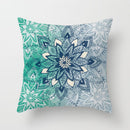 Aqua Blue Turquoise Cushion Covers 4pcs Pack