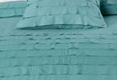 Queen Size Sens Aqua Quilt Cover Set (3PCS)