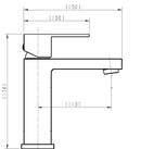 Basin Mixer Tap Faucet -Kitchen Laundry Bathroom Sink