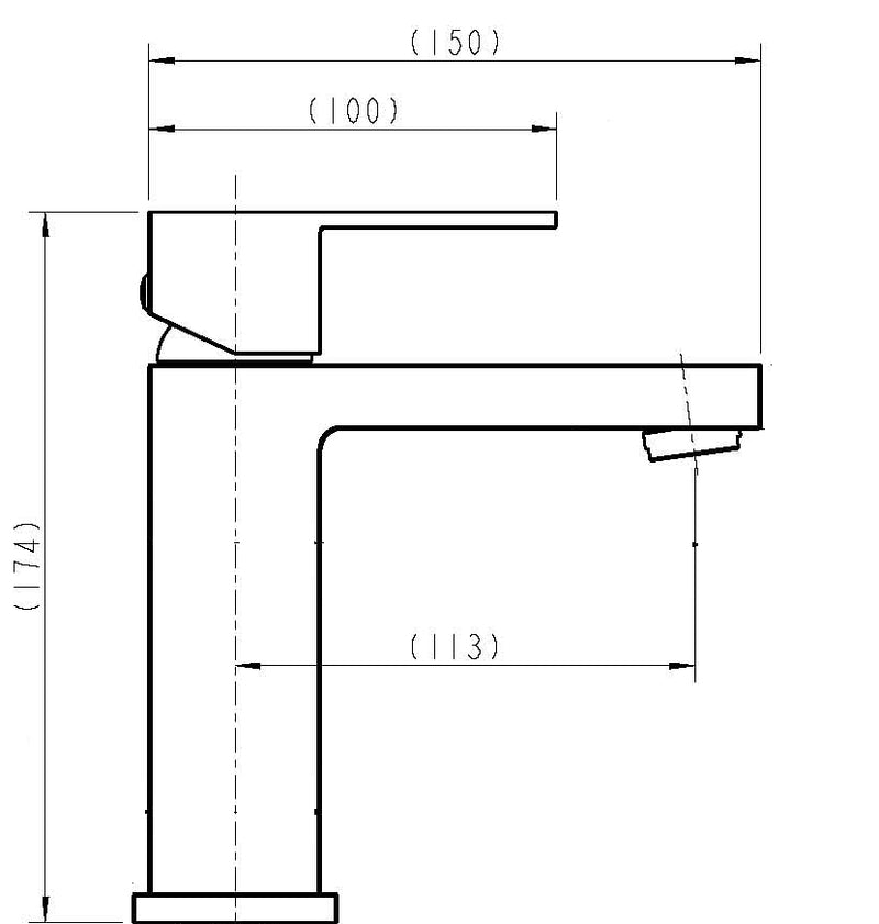 Basin Mixer Tap Faucet -Kitchen Laundry Bathroom Sink