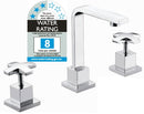 3pc Basin Tap Faucet Set - Bathroom Laundry Sink