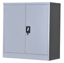 Two-Door Shelf Office Gym Filing Storage Locker Cabinet Safe