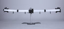 Triple Tilt LCD Monitor Mount Freestanding Desktop Stand