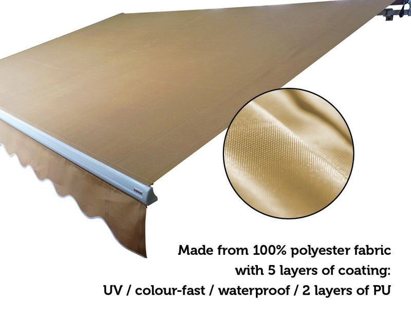 Motorised Folding Arm Awning - 5.0x2.5m