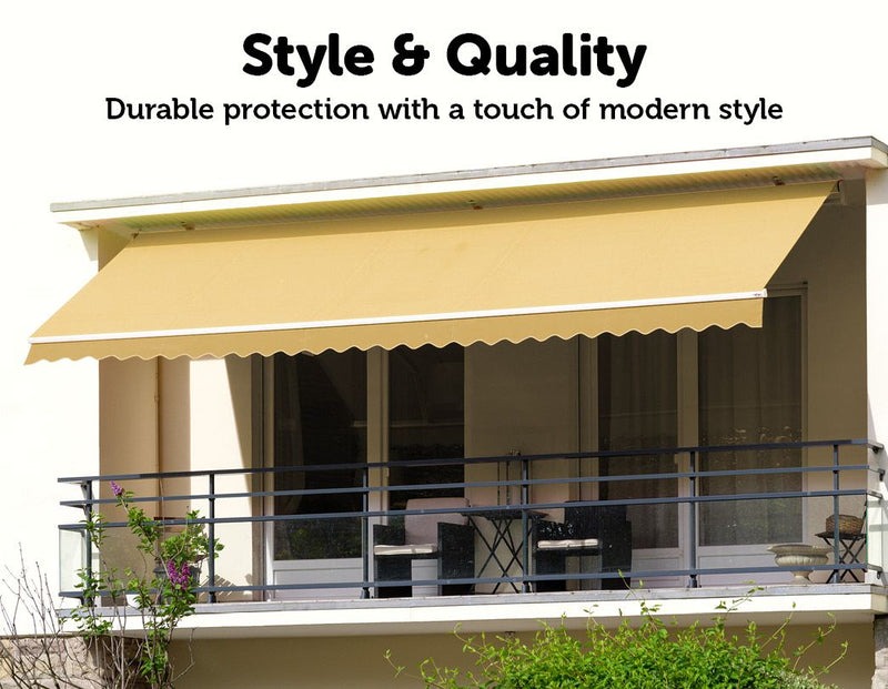 Motorised Folding Arm Awning - 5.0x2.5m