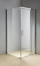 Shower Screen 900x900x1900mm Framed Safety Glass Pivot Door By Della Francesca