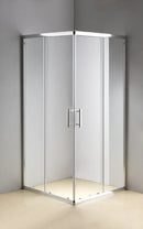 900 X 900 Sliding Door Nano Safety Glass Shower Screen By Della Francesca