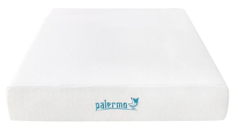 Palermo Double 25cm Gel Memory Foam Mattress - Dual-Layered - CertiPUR-US Certified
