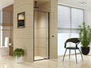 Adjustable Semi Frameless Shower Screen (74~82) x 195cm Australian Safety Glass