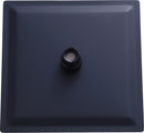 200mm Shower Head Square 304SS Electroplated Matte Black Finish