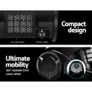 Devanti Vacuum Cleaner Bagless Cyclone Cyclonic Vac Home Office Car 2200W Black