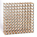 110 Bottle Timber Wine Rack
