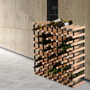 72 Bottle Timber Wine Rack