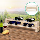 20 Bottle Timber Wine Rack