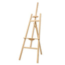 Pine Wood Easel Art Display Painting Shop Tripod Stand Wedding 175cm
