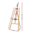 Pine Wood Easel Art Display Painting Shop Tripod Stand Wedding 175cm