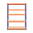 1.2M Warehouse Racking Shelving Storage Shelf Garage Shelves Rack Steel Blue and Orange