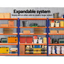 1.2M Warehouse Racking Shelving Storage Shelf Garage Shelves Rack Steel Blue and Orange