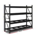 2M Warehouse Racking Shelving Heavy Duty Steel Garage Storage Rack
