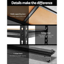 3x0.7M Warehouse Racking Shelving Storage Rack Steel Garage Shelf Shelves