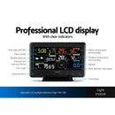 Wireless WiFi Professional Weather Station Solar Sensor LCD UV Light