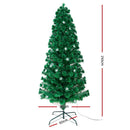 2.1M 7FT LED Christmas Tree Xmas Optic Fiber Multi Colour Lights