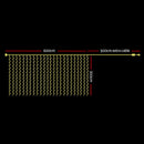 6X3M Christmas Curtain Fairy Lights String 600LED Party Wedding CW