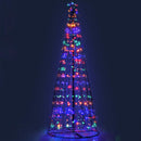 3M LED Christmas Tree Lights 330 LED Xmas Multi Colour Optic Fiber