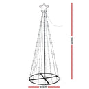 3.6M LED Christmas Tree Lights Xmas 400pc LED Warm White Optic Fiber