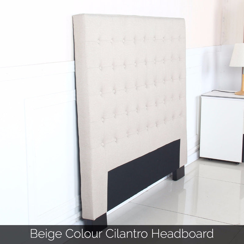 Cilantro Queen Beige Headboard
