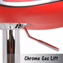 2x DORA BARSTOOL RED