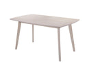 6 Seater Dining Table Solid hardwood White Wash