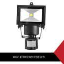 COB LED Solar Sensor Light Outdoor Security Floodlights Garden Motion