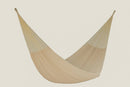 Single Size Cotton Mexican Hammock in Cream Colour