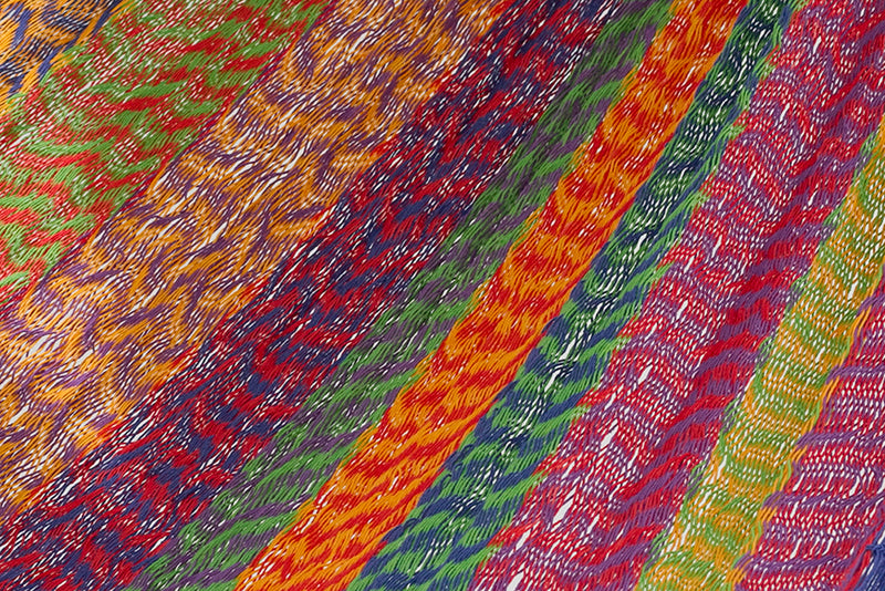 Single Size Cotton Mexican Hammock in Mexicana Colour