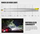 9inch LED Driving Lights Round Spotlights Offroad Truck Headlights