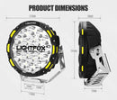 9inch LED Driving Lights Round Spotlights Offroad Truck Headlights