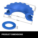 Pair D-Ring Isolator Shackle Cover 3/4Inch Bow Shackle Protectors 4WD Truck