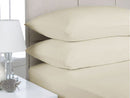 Single size Egyptian Cotton flannelette Sheet Set (Stone)