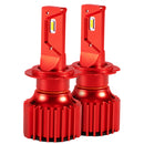 BUNKER INDUST H7 LED Headlight Kit 50W 8000LM Globe Bulbs High Or Low Beam White