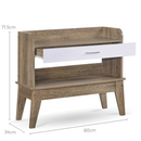 Console hallway Table Oak