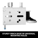 Hand Winch 3000KG/6615LBS 3 Speed Dyneema Webbing Strap Boat Car Marine 4WD 8M