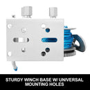 Hand Winch 2000KG/4410LBS 3 Speed Dyneema Synthetic Rope Boat Car Marine 4WD 10M